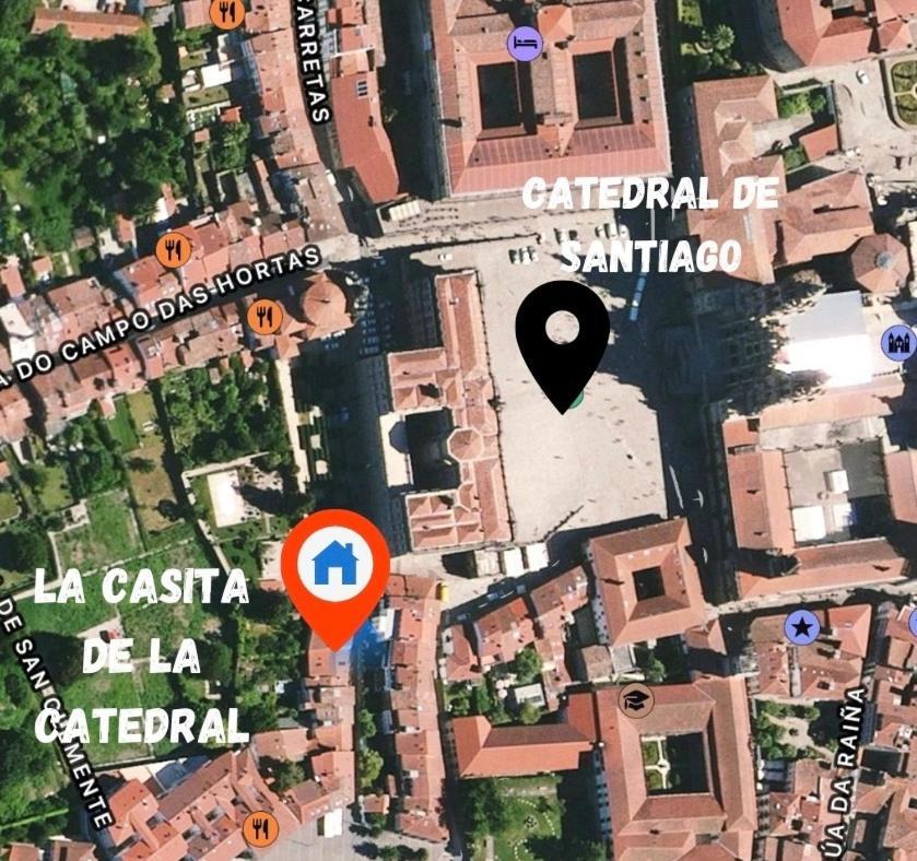 Apartamento La Casita De La Catedral a 50m de la Catedral Santiago de Compostela Exterior foto